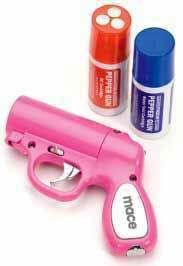 Pink Pepper Spray Gun