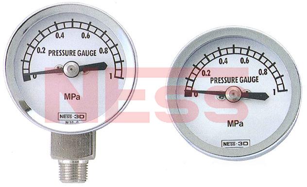 MINI GEARLESS Pressure Gauges, Connection Type : NPT