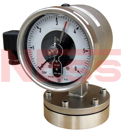 STAINLESS STEEL PRESSURE GAUGE ELECTRIC CONTACT