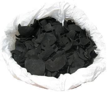 Coconut Shell Charcoal, Color : Black