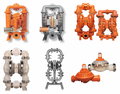 Wilden Air Operated Double Diaphragm Pumps