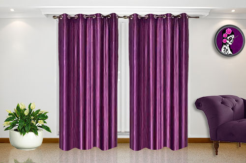 Crush Purple Curtains