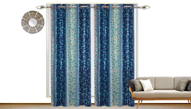 Vancouver 183 Blue Curtains