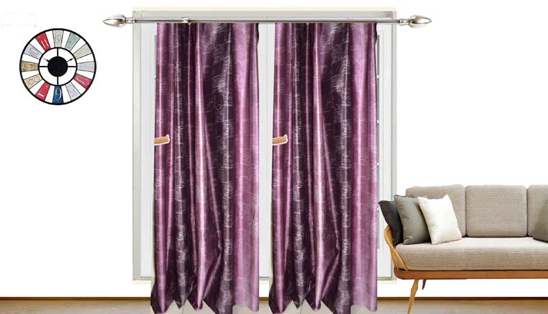 Vancouver 223 Purple Curtains