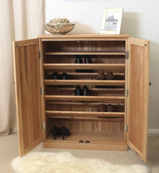 Wooden Shoe Cabinet