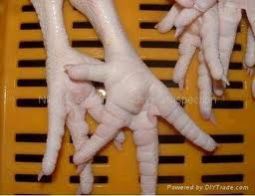 frozen chicken feet