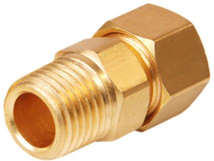 Brass Compression Male Connector