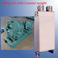 counter weight FLP goods lift