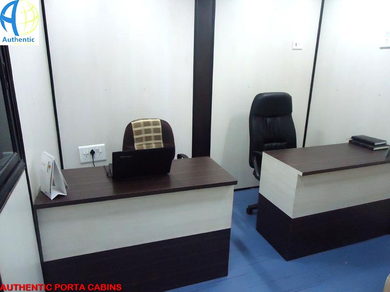 Cabins with Executive Tables for Managers
