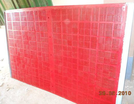 Polyurethane Vibrating Screen, for Construction, Fence Mesh, Filter, Grade : AISI, DIN, GB