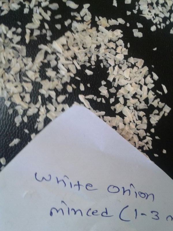 dehydrated minced onion