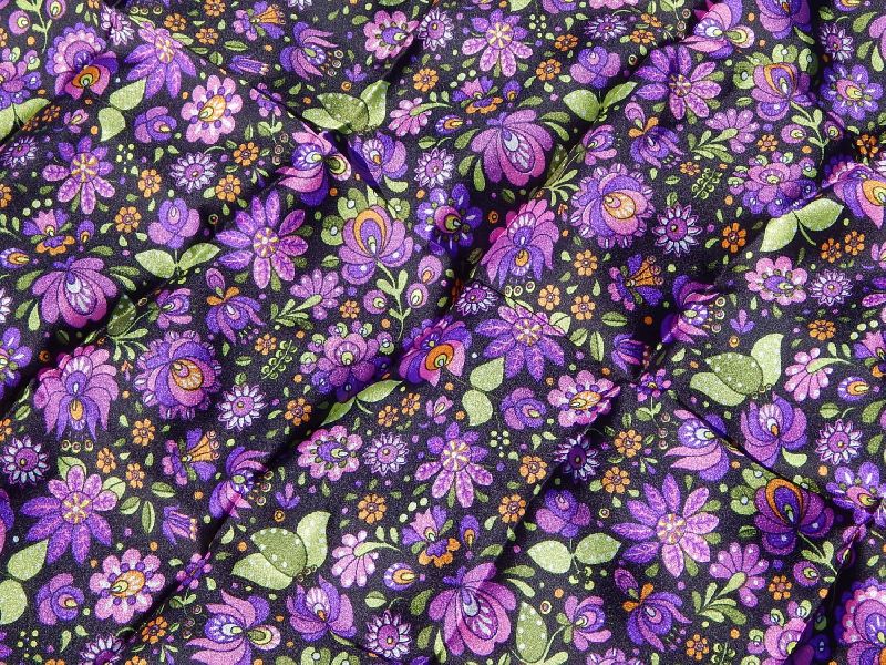 Polyester Russian Dyed And Printed Fabric