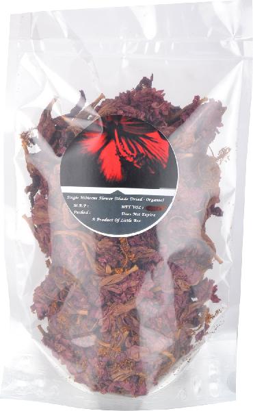 Shade Dried Hibiscus Flowers