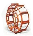 Round Coated Cage Wheel, for Tractor Use, Size : 5inch, 6inch, 8inch