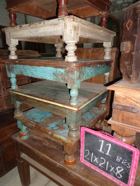 Traditional Wooden Bajot Table, Feature : Fine Finishing