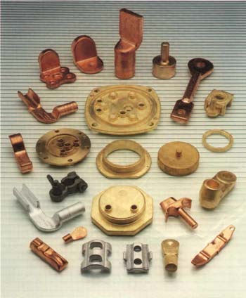 Brass Forged Components, Brass Stamped Components, Forged parts