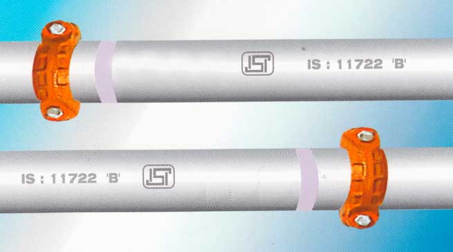 Flexible Coupling Collared Gi Pipes
