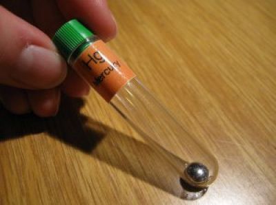 Metallic Mercury Ore