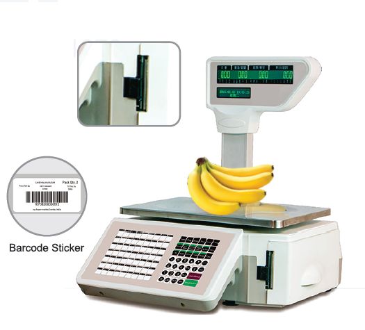 Delta Barcode Sticker Label Printer Scale