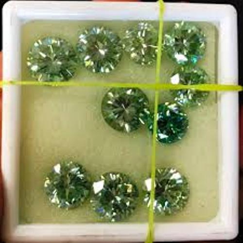 Jewelery Fancy Color Loose Diamonds Round Shape