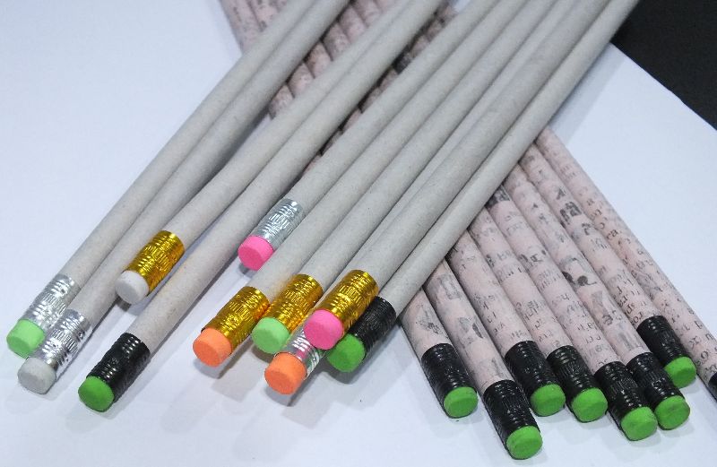 Ferrule Eraser Paper Pencil