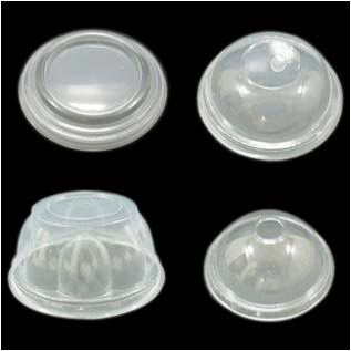 Smooth Disposable Cup Lids, for Covering Drinks, Pattern : Plain