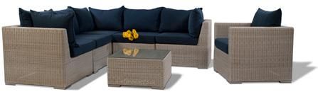 Poly Rattan Sofa Set