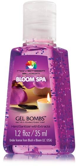 Bloom Spa Hand Sanitizer, Form : Gel