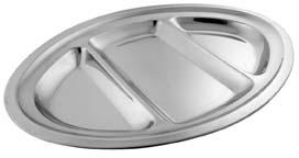 Oval Compartment Tray