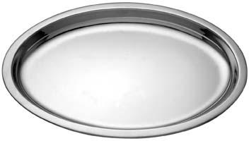 Oval Tray with Rim