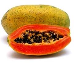 fresh papaya