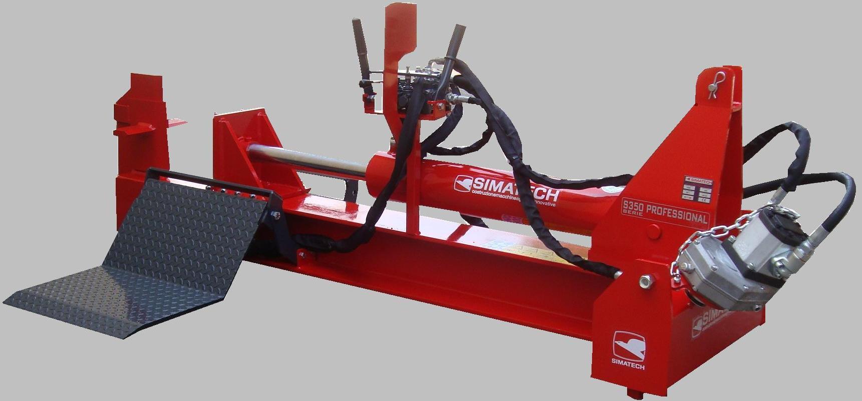 Horizontal Log Splitter by Simatech Sas, Horizontal Log Splitter Italy