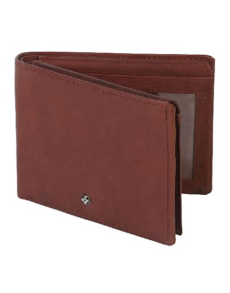 JL MW 2044 JL Collections Mens Brown Leather Wallet