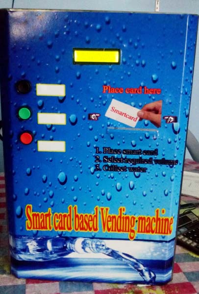 Brainz Stinless Steel Smart card water ATM