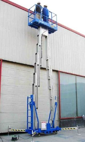 Boyd Inc. aluminium lift work platform, Color : Blue