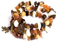 Acai Seeds Beaded Bracelet