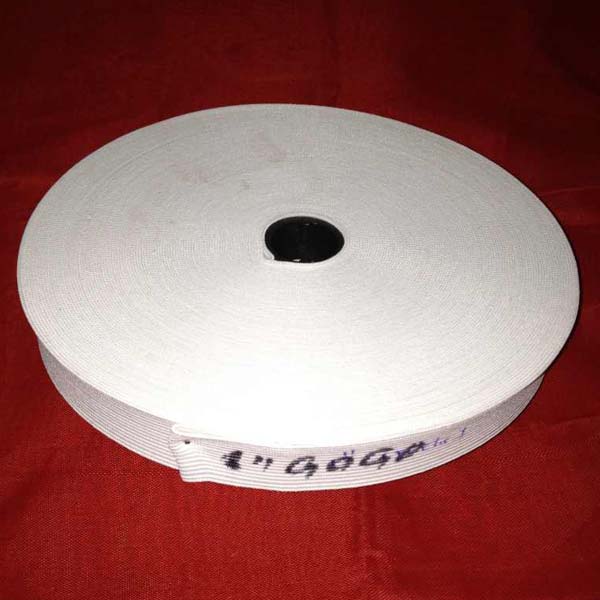 White Crochet Elastic Tape, for Making Garments, Feature : Comfortable, Good Quality, Perfect Strength