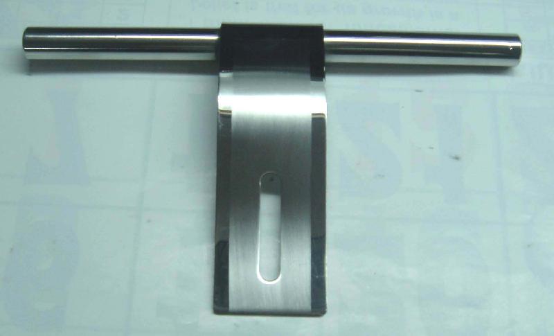 Chrome metal aldrop, for Doors, Windows, Color : Silver
