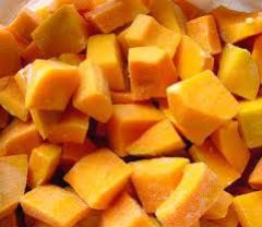Frozen Pumpkin Diced