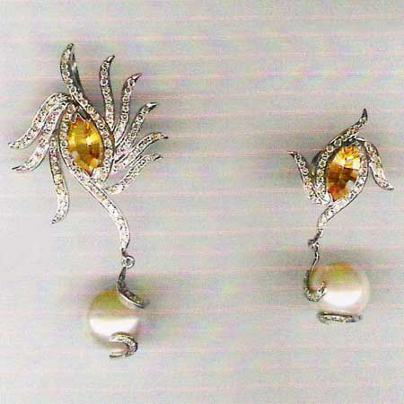 Diamond Earrings Psg - 3