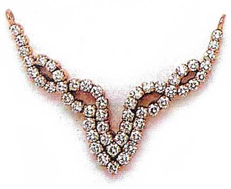 Diamond Necklace P - 195