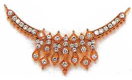 Diamond Necklace P - 196