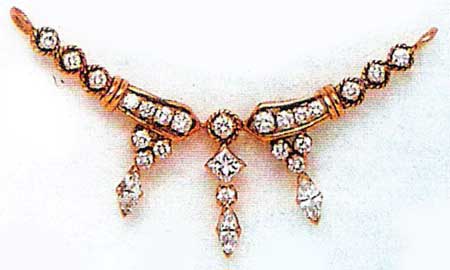 Diamond Necklace P - 197