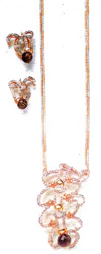Diamond Necklace Sets - 253