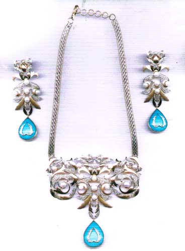 Diamond Necklace Sets - 4