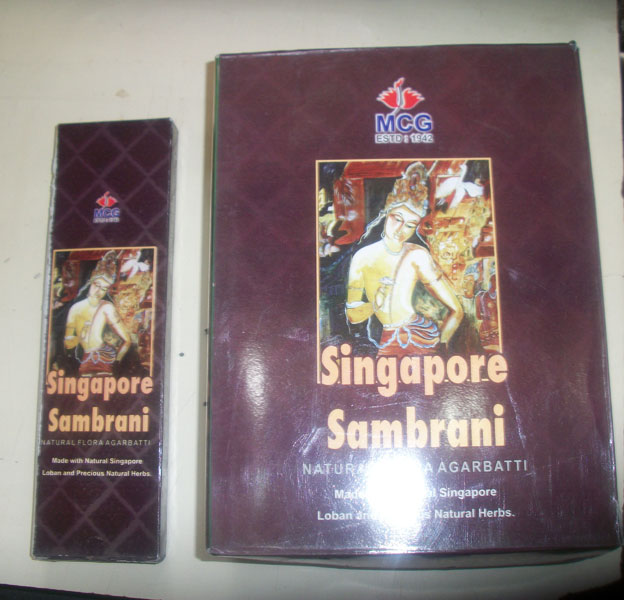 Singapore Sambrani Incense Sticks