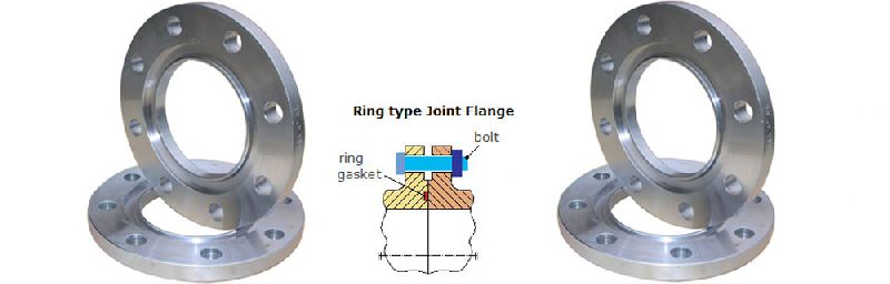 Carbon Steel Ring Joint Flanges, Size : 1/8