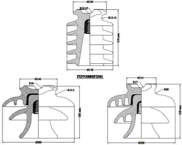 Pin Insulator (33 KV)