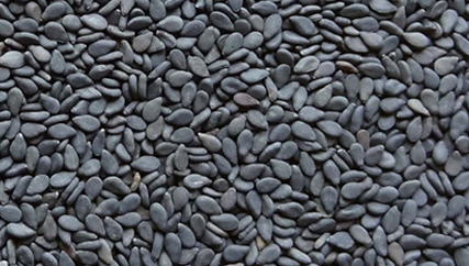 black sesame seeds