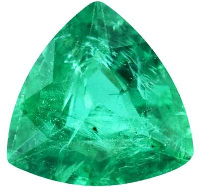 Trilliant Emerald Gemstone -04